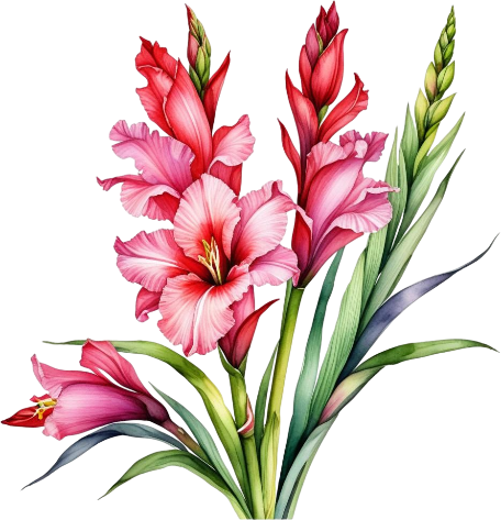 Watercolor Flowers Clipart, Romance Floral Art, Digital Imagen, Wildflowers Clipart, Bright Colors Flowers