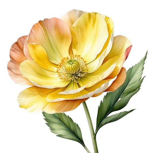 Wildflowers Clipart, Digital Imagen, Unique Flowers Clipart, Wildflowers illustration Art, Different Flowers Color